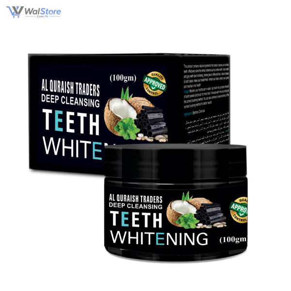 Natural Herbal Teeth Whitening Powder Mint Charcoal Tooth Polish In Pakistan thumbnail 2