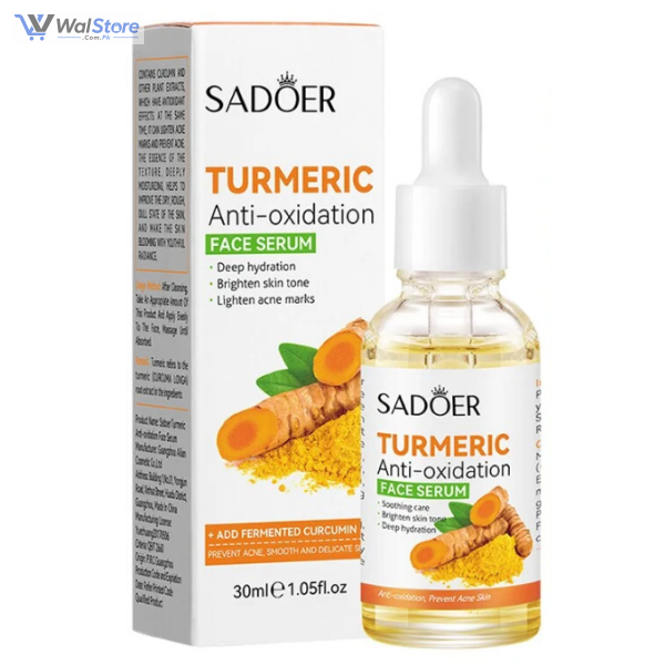 Sadoer Turmeric Anti Oxidation Face Serum In Pakistan thumbnail 2