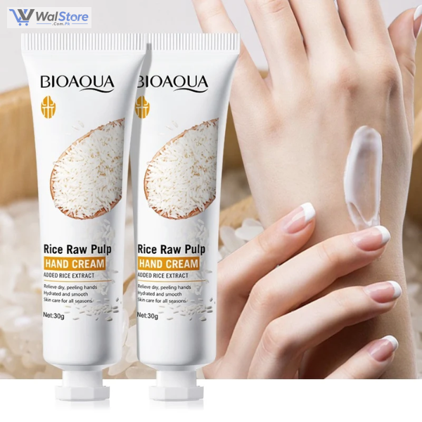 BIOAQUA Rice Raw Pulp Hand Cream Price In Pakistan thumbnail 2