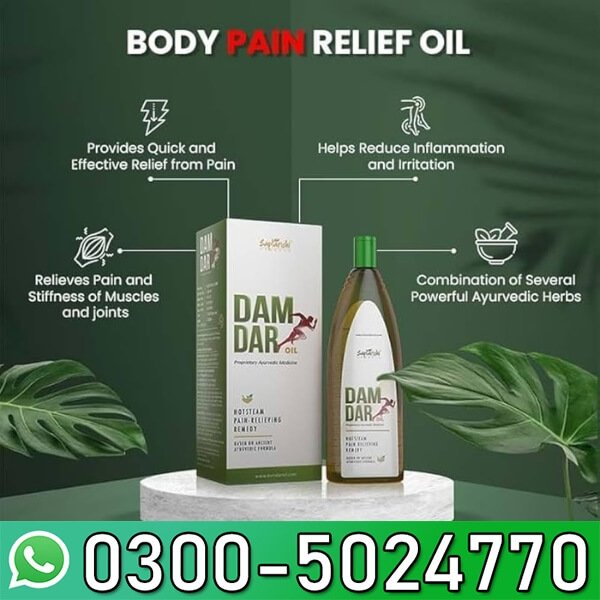Damdar Pain Relief Oil In Pakistan