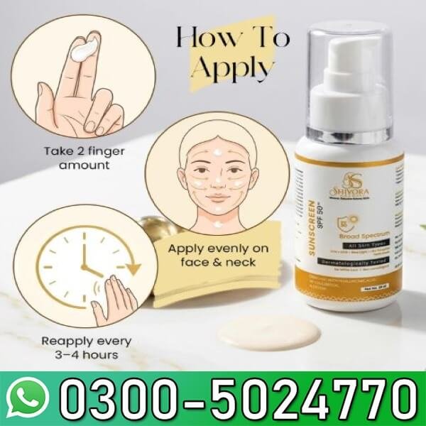 Demeanor Face Gel Sunscreen In Pakistan