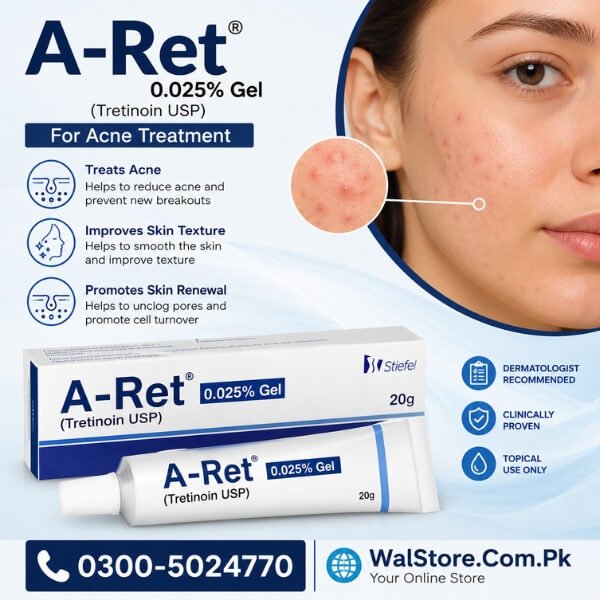A-Ret 0.025% Gel In Pakistan