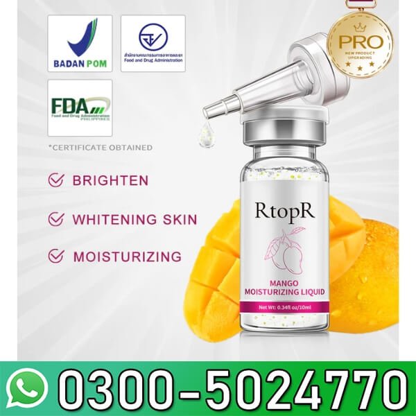RtopR Mango Moisturizing Liquid Serum 10ml In Pakistan