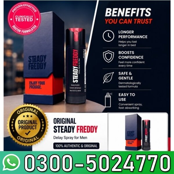 Steady Freddy Delay Spray In Pakistan