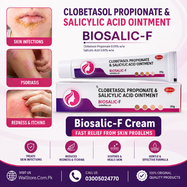 Biosalic F Ointment 20GM In Pakistan thumbnail 4
