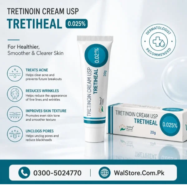 Tretiheal 0.025% Cream In Pakistan thumbnail 3