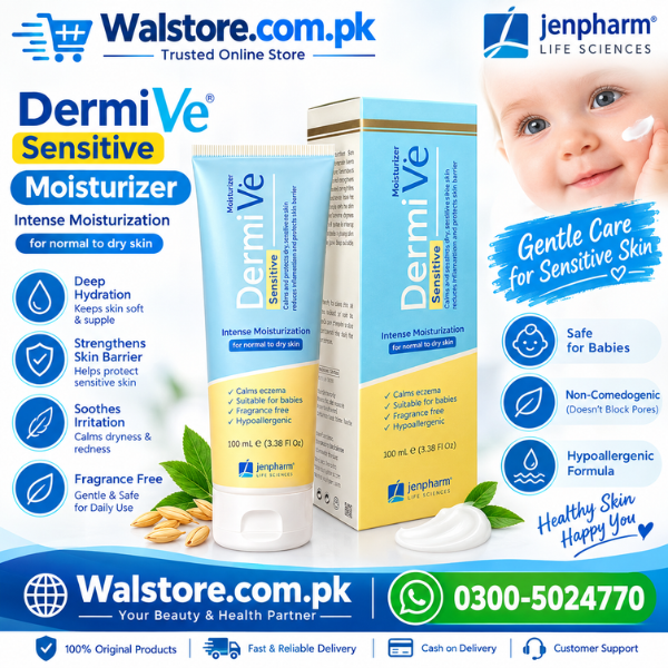 Jenpharm DermiVe Sensitive Moisturizer In Pakistan thumbnail 3