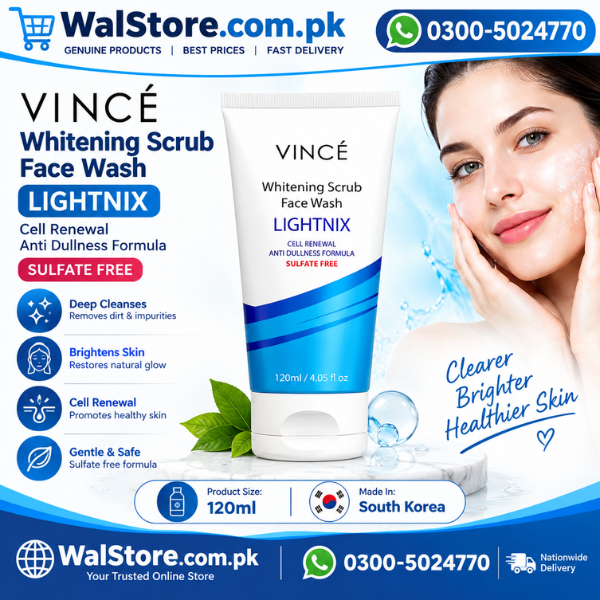 Vince Whitening Face Wash In Pakistan thumbnail 3