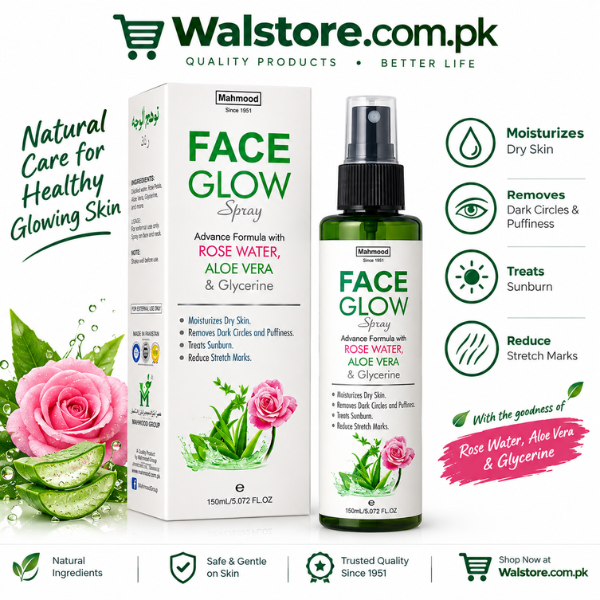 Face Glow Aloe Vera Spray In Pakistan thumbnail 3