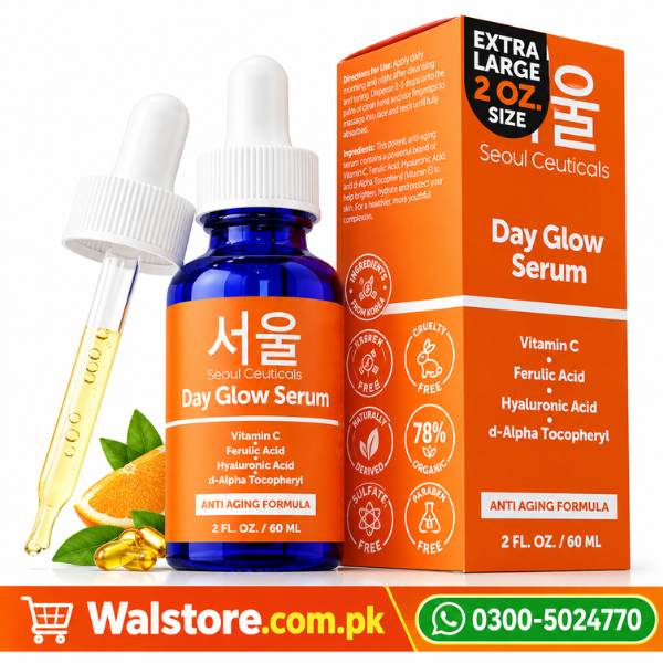 Seoulceuticals Korean Skin Care 20% Vitamin C Hyaluronic Acid Serum In Pakistan thumbnail 3