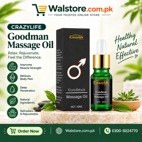 Crazy Life Goodman Massage Oil Price In Pakistan thumbnail 3