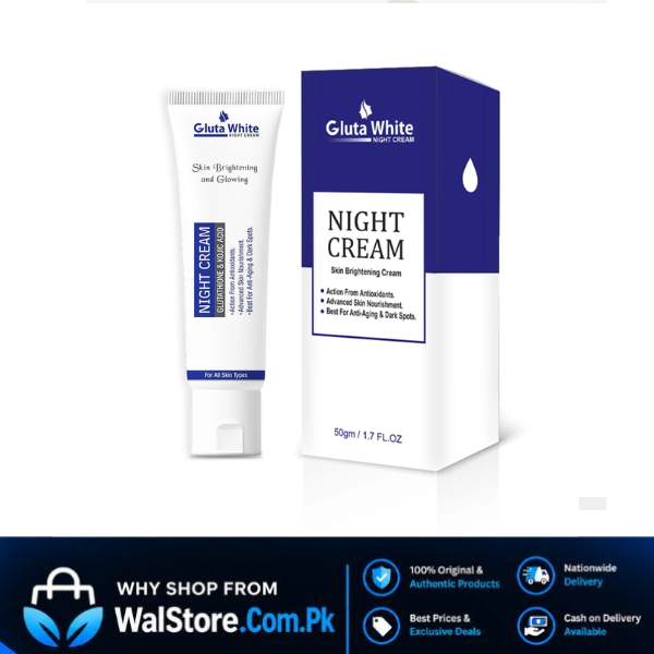 Gluta White Extreme Stronger Night Cream In Pakistan thumbnail 3