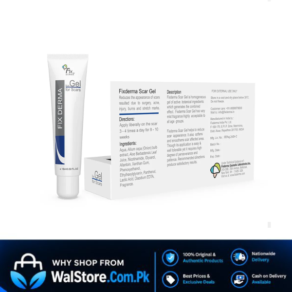 Fixderma Scar gel In Pakistan thumbnail 3
