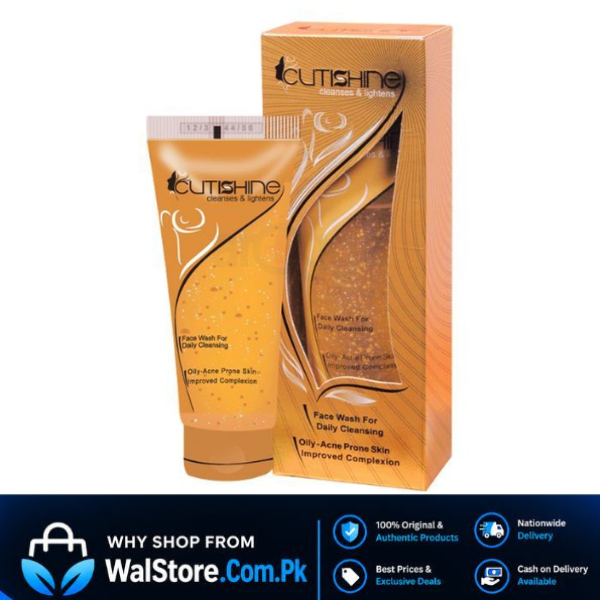 Cutishine Face Wash 70g In Pakistan thumbnail 3