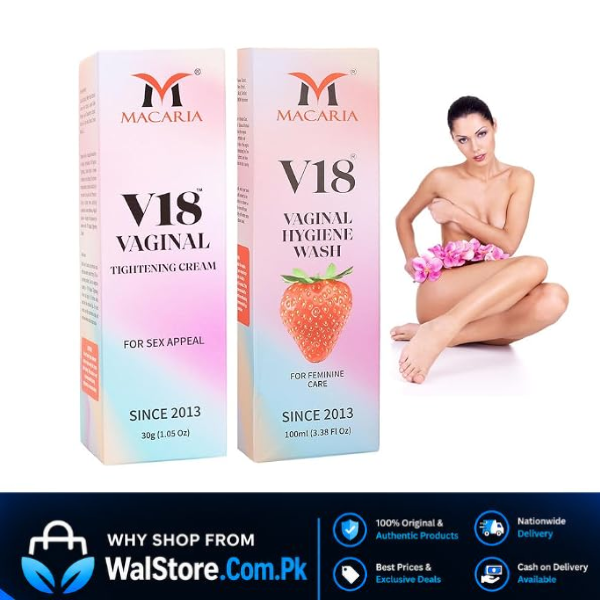Macaria V18 Vaginal Tightening Cream Gel In Pakistan thumbnail 3