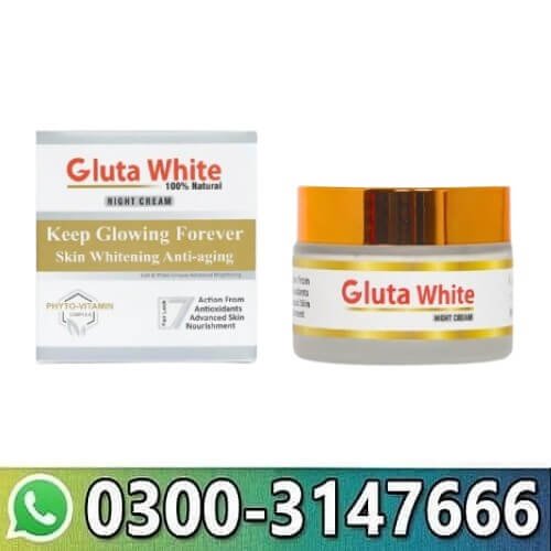 Gluta White Extreme Stronger Night Cream In Pakistan thumbnail 2