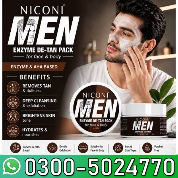 Niconi Men Enzyme De Tan In Pakistan thumbnail 2