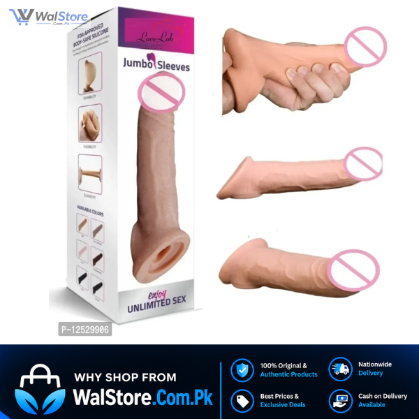 6 Inch Single Hole Silicone Reusable Condom In Pakistan