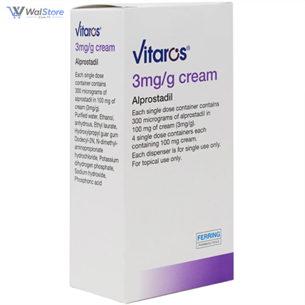 Vitaros Cream Price In Pakistan