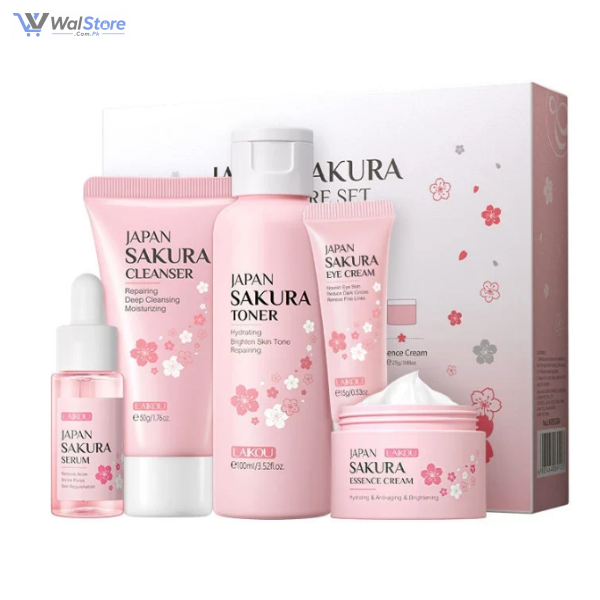 LAIKOU Japan Sakura 5 Pieces Skincare Set In Pakistan