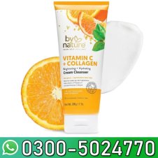 By Nature Vitamin C Collagen Face Cream Cleanser In Pakistan