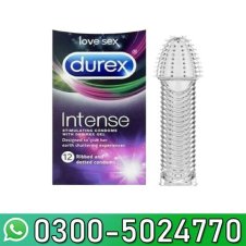 Durex Soft Silicone Dotted Ribbed Condom in Pakistan
