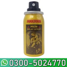 MAXMAN Effective Long-Lasting Delay Spray Yellow