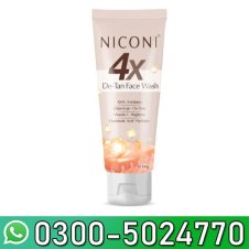 Niconi 4X De-Tan Facewash (100g) | For Men &amp; Women