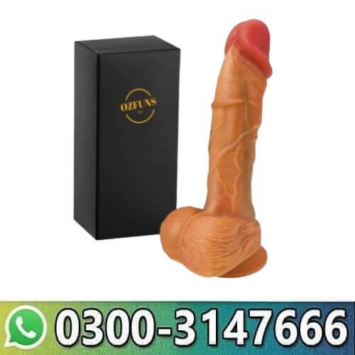  7 Inch Ultra Soft Thick Anal Dildo in Pakistan