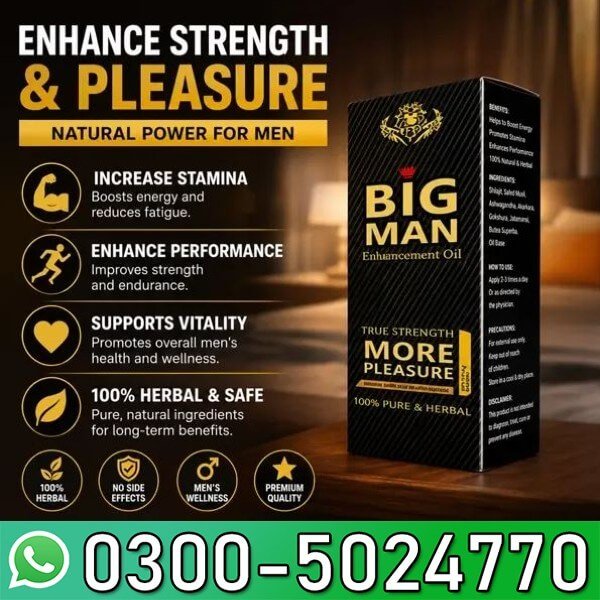 Big Man Oil in Pakistan