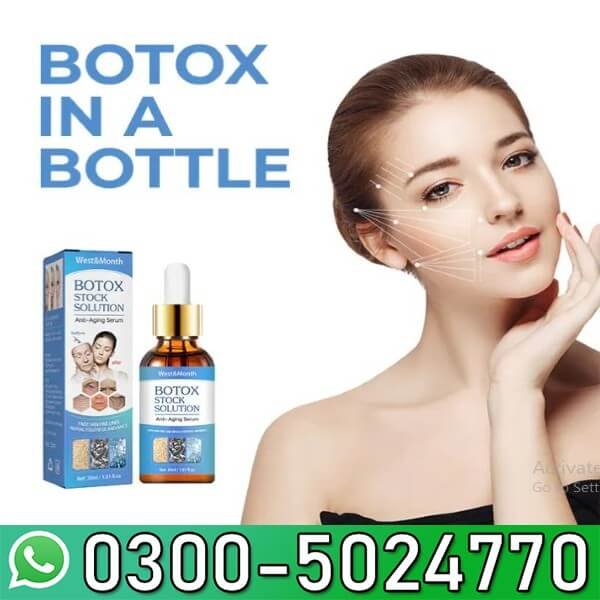 Botox Stock Solution Serum Price In Pakistan