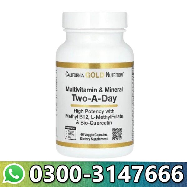  California Gold Nutrition, Multivitamin and Mineral, Two-A-Day