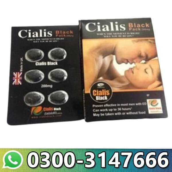  Cialis Black Tablet in Pakistan
