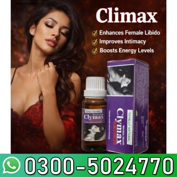 Clymax Female Sex Drops In Pakistan
