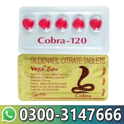 Cobra Tablets For Men 120mg In Pakistan