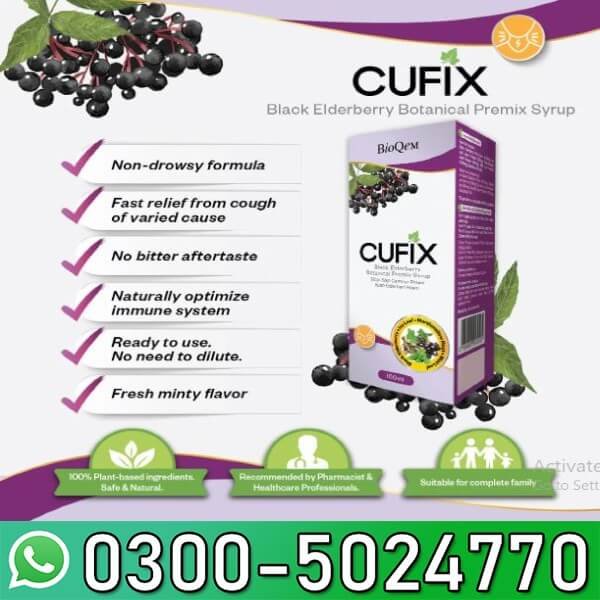 Cufex Cough Syrup in Pakistan
