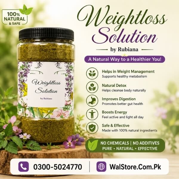 Dr. Rubina Herbal Weight Loss Formula In Pakistan