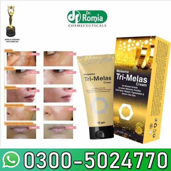 Dr Romia Tri Melas Melasma Cream In Pakistan
