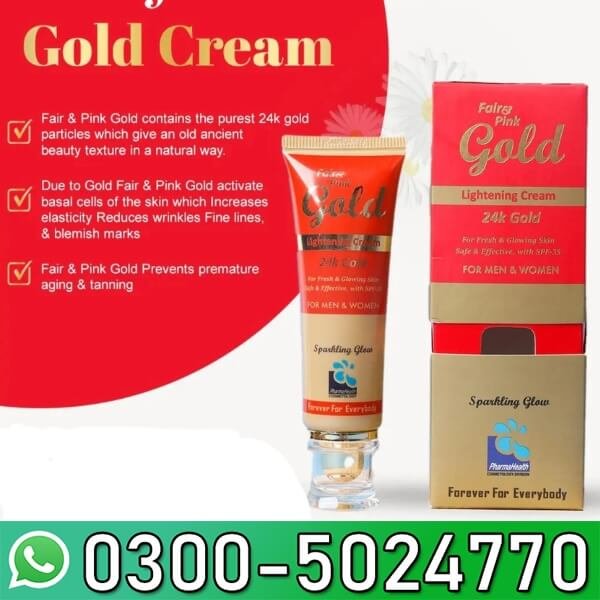 Fair Pink Gold Whitening Cream Price In Pakistan