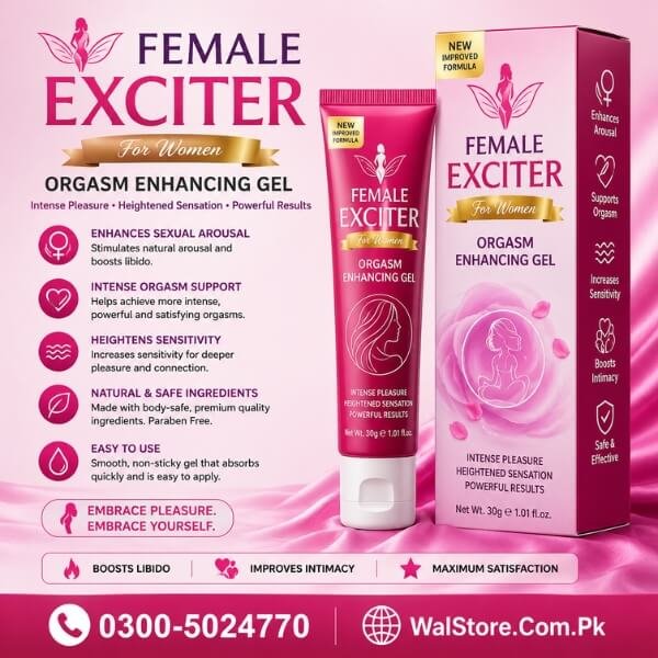 Female Exciter for Women Orgasm Vagina Gel