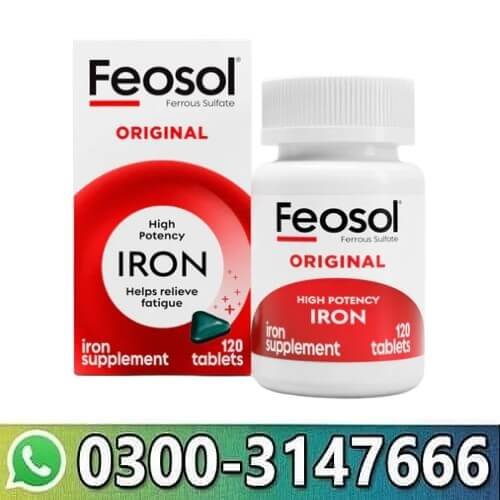  Feosol Original Iron Supplement 325mg Ferrous Sulfate 120 Count In Pakistan