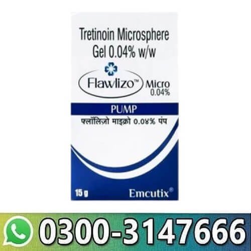 Flawlizo Micro 0.04% Pump Gel In Pakistan