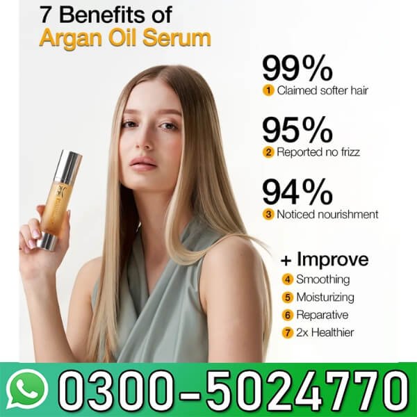 GK Hair Argan Oil Serum In Pakistan