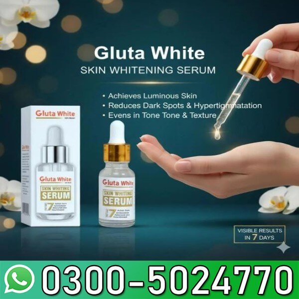 Gluta White Brightening Serum In Pakistan