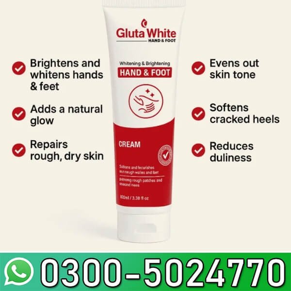 Gluta Hand & Foot Whitening Cream In Pakistan