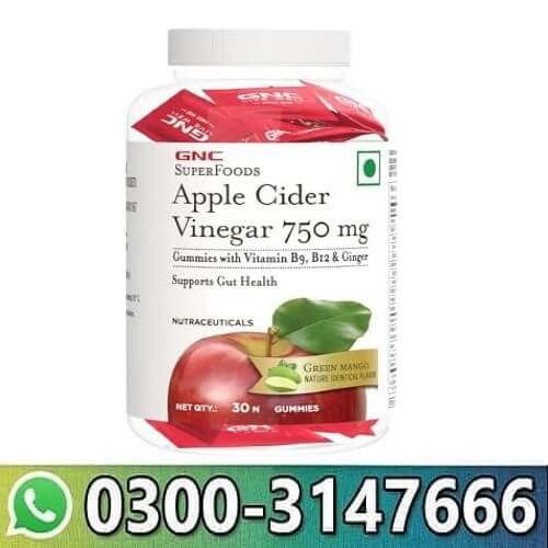  Gnc Superfoods Apple Cider Vinegar Gummies 750mg In Pakistan