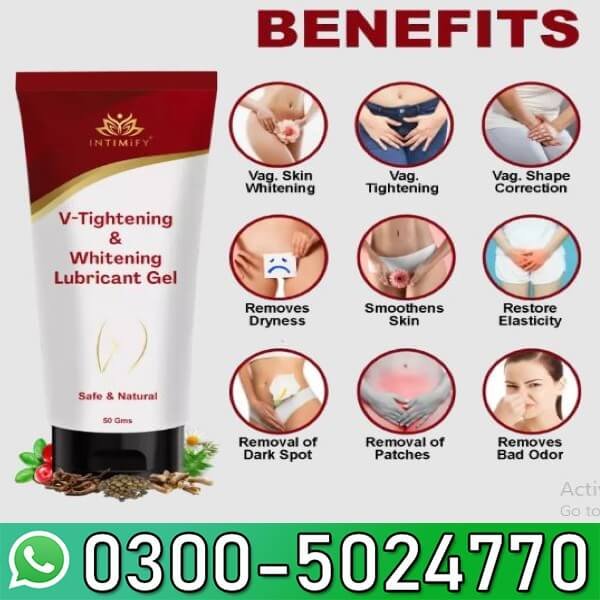 Intimify V-Tightening & Whitening Lubricant Gel Price in Pakistan