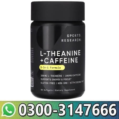  L Theanine Caffeine 2 in 1 Capsule Price In Pakistan