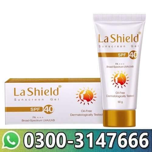 LA Shield SPF 40 Sunscreen In Pakistan