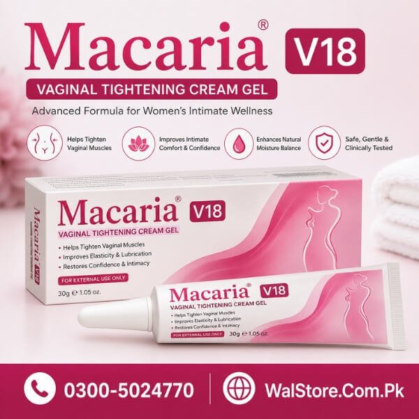 Macaria V18 Vaginal Tightening Cream Gel In Pakistan 